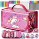 thumbnail image 1 of Juego de rotuladores Beefunni Unicorn, lavable, 48 unidades, con estuche para lápices, 1 of 3