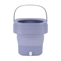 Importclick - Lavadora Portátil Plegable Alta Velocidad 6.5L Azul