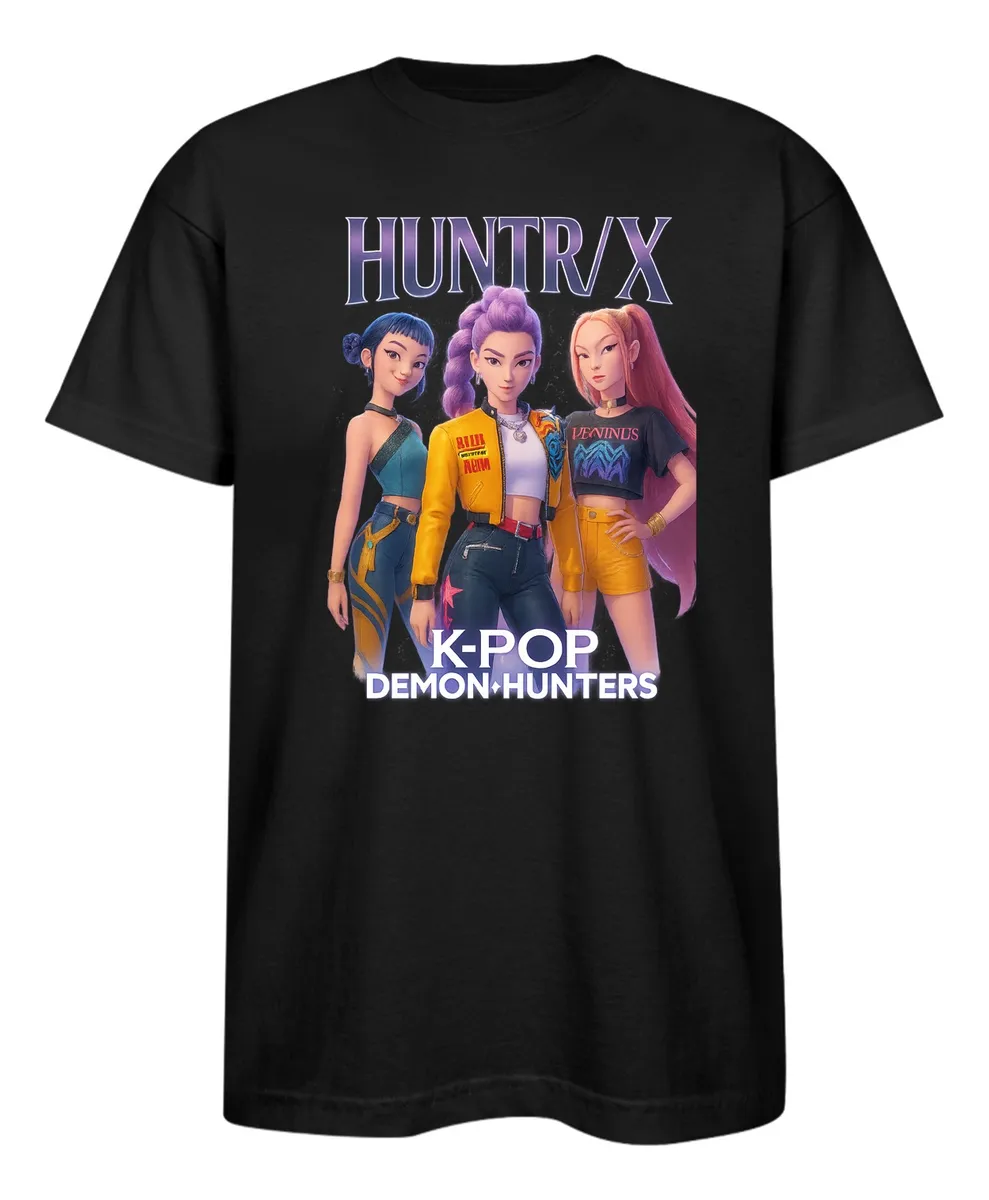 Persodesign - Polera Kpop Las Guerreras K-Pop Huntrix Demon Hunters 002