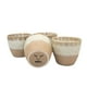 thumbnail image 2 of Set 4 Vasos Ceramica Artesanal de 170mL Menaje Cocina Wayu, 2 of 3