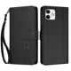 thumbnail image 3 of Funda Cartera Trébol para iPhone 12/12 Pro con Ranuras Tarjetas y Carga Inalámbrica Negro, 3 of 6