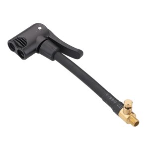 Ioensy - Manguera De Inflado De Aire Para Neumáticos De Coche Conector De Rosca Doble A Prueba De Óxido Con Bloqueo De 40Cm