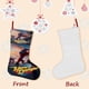 thumbnail image 3 of Henry Danger Tema: Calcetines de Navidad, fino lino blanco para colgar en escaleras y chimenea, decoración navideña para el hogar, regalo de Navidad.54cm×38cm, 3 of 5