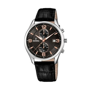 Reloj F6855/7 Festina Plateado Hombre Retro