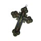thumbnail image 3 of Crucifijo Religioso Cruz Cristiana Colgante Para Viajes Vacaciones Aniversario Verde, 3 of 5