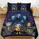 thumbnail image 1 of Coraline Duvet Cover Set 3 Piece Bedding Set Double Sided Printing Decorative Comforter Cover Set, 1 of 5
