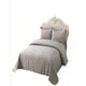 thumbnail image 1 of Quilt Cubrecama De Verano 2 Plazas Con Pompon Color Gris, 1 of 4