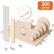 thumbnail image 4 of BAIPOK Protectores para muebles de fieltro beige autoadhesivos, 300 piezas, 4 of 6