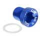 thumbnail image 3 of Tornillo De Bielas Para Bicicleta Pernos De Fijación Del Brazo De La Manivela Componentes De Ciclismo Cubierta De Bielas Azul, 3 of 5
