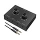 thumbnail image 2 of Caja De Conmutador De Audio Portátil Con Interruptor De Audio De 3,5 Mm Para Computadora Portátil Con Auriculares De PC, 2 of 5