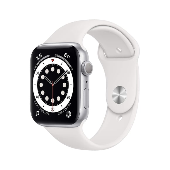 Smartwatch Apple Watch Series 6 GPS 44 mm, aluminio color plata