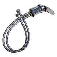 Magideal - Grifo Para Cuenco De Champú, Fácil Instalación, Piezas De Repuesto, Mezclador Frío Y Caliente De Aleación De Zinc, Grifo De Agua Para Salón, Unidad De