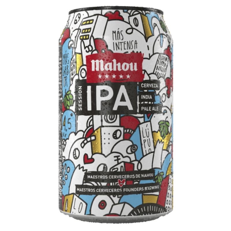 Cerveza Ipa Pale Ale 4.5° Lata 330 ml Mahou