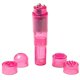 thumbnail image 1 of Mini masajeador portátil vibratorio Gajoin de 4 cabezales, rosa, 1 of 4