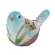 thumbnail image 2 of Mini Pájaro Lindo Estatua Decorativa Pequeña Escultura Animales Figuras En Miniatura Azul, 2 of 3