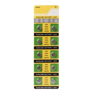 Impormaipu - Pilas Para Reloj Calculadoras Boton U Otros Usos Lr41W Ag3 392A 1,5V Cx41