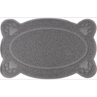 Genérico - Alfombra Sanitaria Para Arenero Con Forma De Hueso Gato