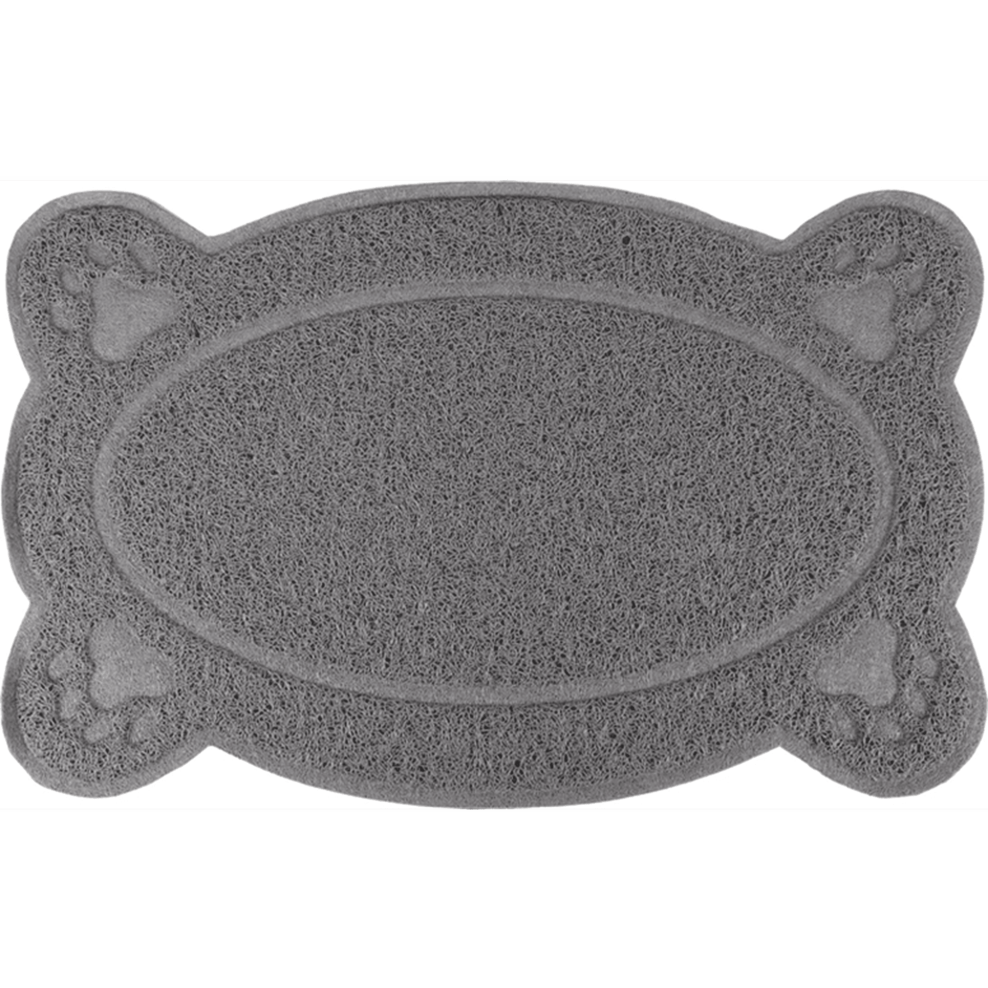 Genérico - Alfombra Sanitaria Para Arenero Con Forma De Hueso Gato