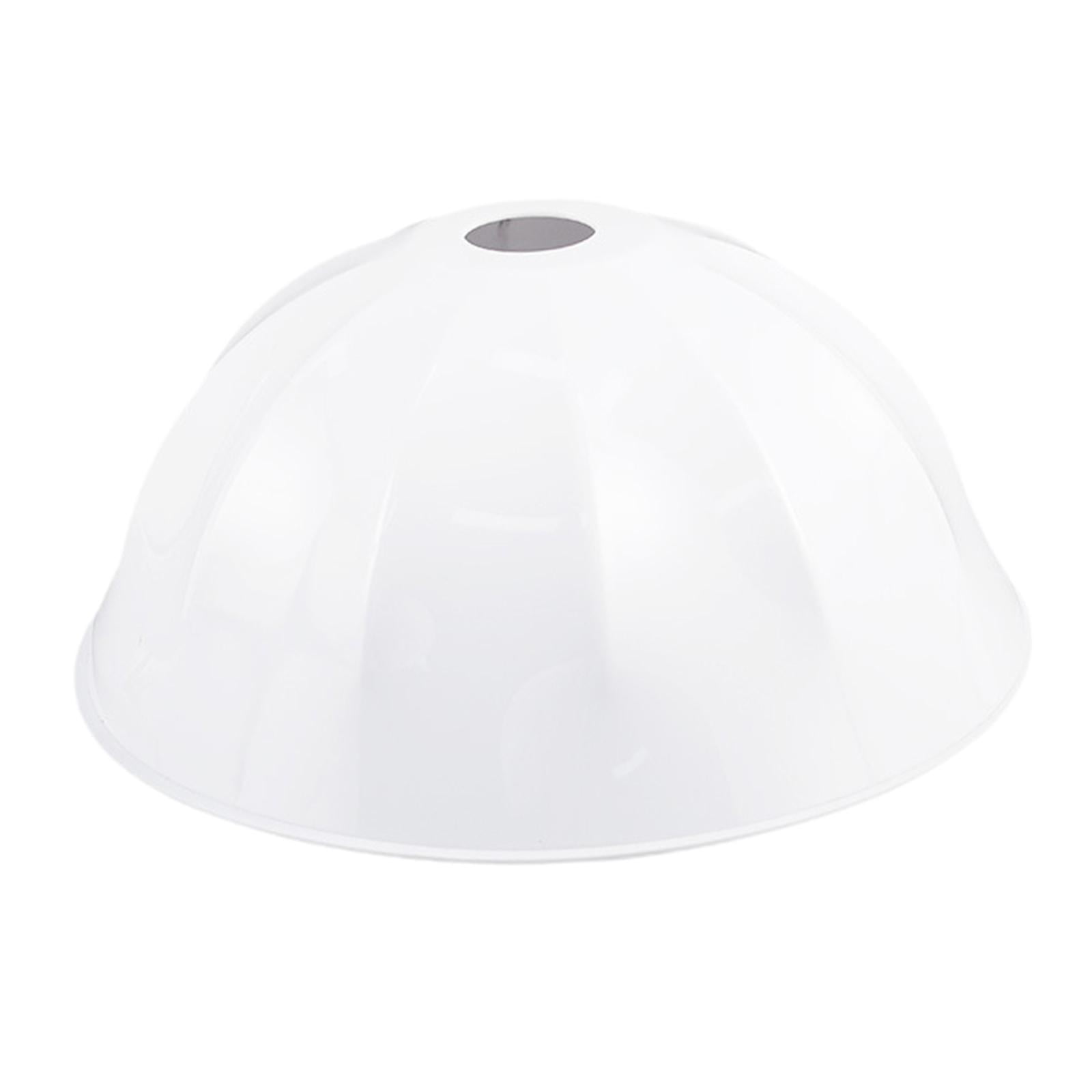 Ioensy - Pantalla De Lámpara Acrílica Moderna Y Sencilla Para Restaurante, Dormitorio, Sala De Estudio, Color Blanco