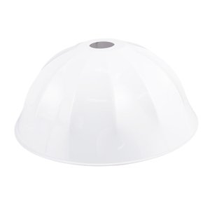 Ioensy - Pantalla De Lámpara Acrílica Moderna Y Sencilla Para Restaurante, Dormitorio, Sala De Estudio, Color Blanco