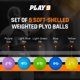 thumbnail image 2 of Juego de pelotas pesadas de softball y playball SHOP PLAY 9, juego de 5, 2 of 7