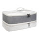 thumbnail image 3 of Bolsa de transporte para secador de pelo de doble capa, bolsa de almacenamiento de herramientas para el cabello portátil multiusos a prueba de polvo,, 3 of 5