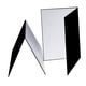 thumbnail image 5 of 2pcs 3 en 1 reflectores de luz tableros de difusor de luz plegable 360 ​​ degree Fotografía de rotación Cardboards para joyería de alimentos Naturaleza A4, 5 of 5