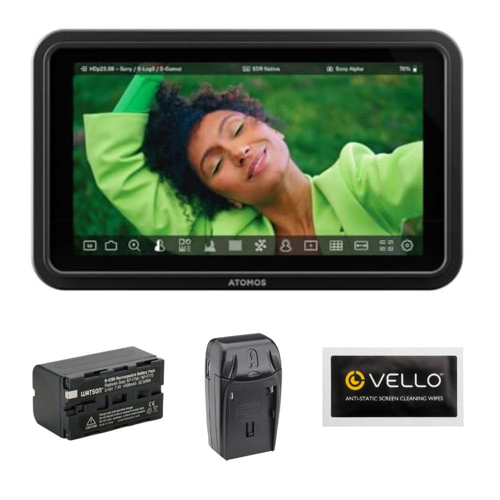 Monitor Atomos Shinobi Ii 5.2 Hdmi Hdr Con Batería Y Cargador