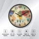 thumbnail image 2 of Reloj de pared SCOAGE moderno retro digital/analógico de 35 cm con fecha, 2 of 9