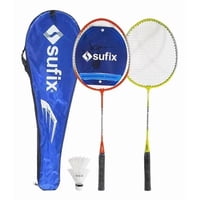 Set Bádminton 2 Raquetas + 2 Plumillas + Funda Sufix®