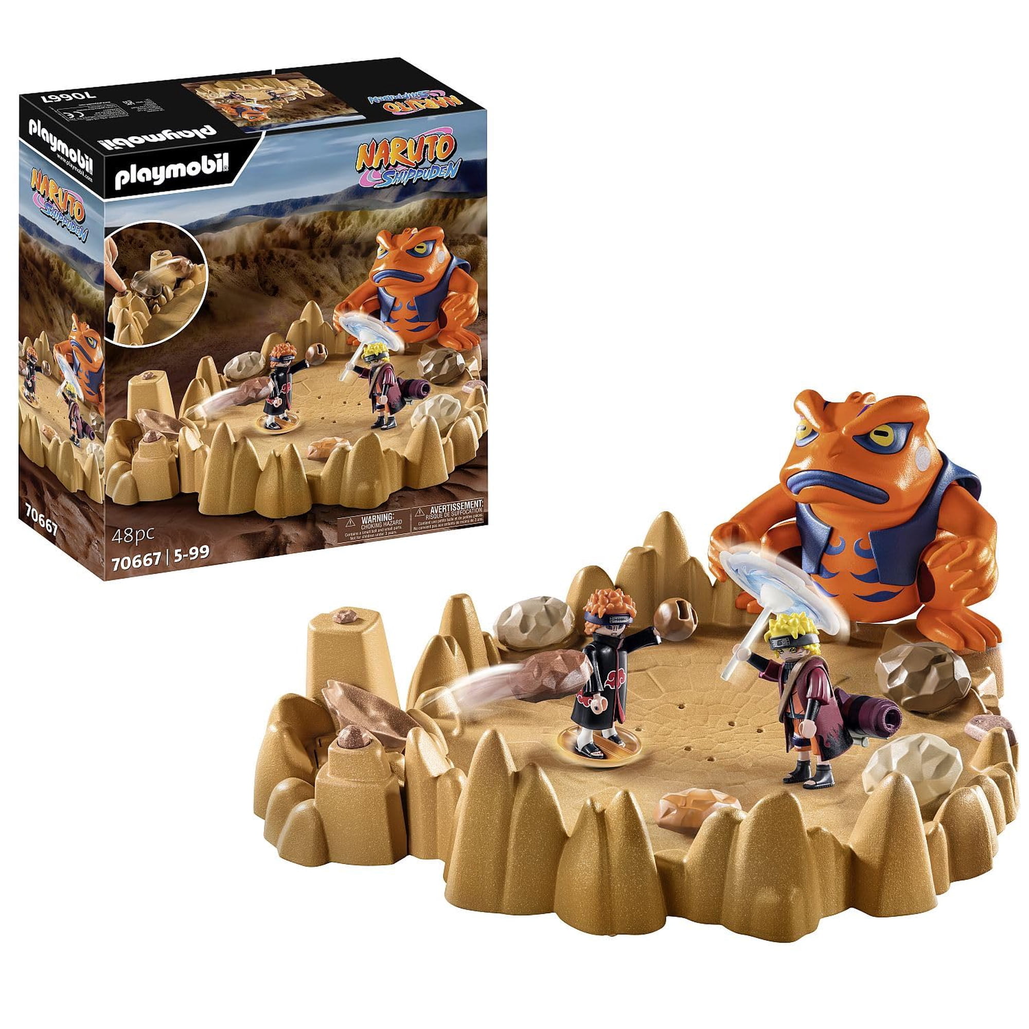 Set De Figuras De Acción Naruto Vs.pain De Playmobil