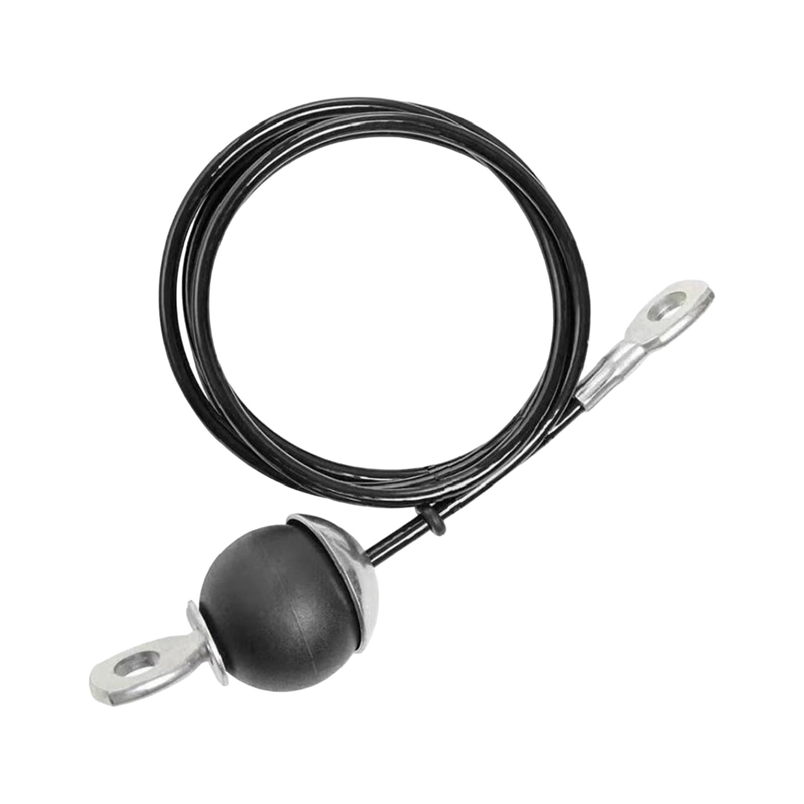 Magideal - Cable De Polea Para Fitness, Cable Para Gimnasio En Casa, Accesorio De 5mm Para Muñecas, Brazos, Antebrazos, Elevación De Tensión Muscular, Práctico 1 Metro
