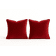 thumbnail image 1 of Cojines Decorativos Felpa Rojo, 1 of 2
