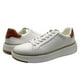 thumbnail image 1 of Zapatilla Tommy Hilfiger Hines para hombre, color blanco/coñac, talla 10.5, 1 of 3