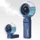 thumbnail image 1 of Ventilador de mano HandFan 4000 mAh con niebla, plegable, azul, 1 of 9