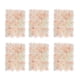 thumbnail image 2 of Los paneles de pared artificiales de la flor de la hortensia de la rosa 6pcs casan la decoración del lugar, 2 of 3