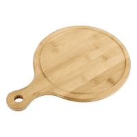 Genérico - Tabla Para Picar Y Cortar De Madera Circular Enchapada 30Cm