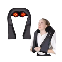 Genérico - Masajeador Relajante Cervical Cuello Y Hombros Inalambrico Luz Infraroja