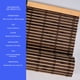 thumbnail image 4 of Cortina Roller Bambu Persiana Enrollable 180 X 200 Cafe Oscuro Guiza, 4 of 7