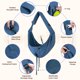 thumbnail image 3 of Bandolera CynosCape para perros de hasta 8 kg – Azul real, 3 of 8
