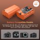 thumbnail image 3 of Batería de cámara SMALLRIG LP-E6NH 2400mAh USB-C para Canon R5, R6, 3 of 9