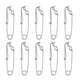 thumbnail image 3 of Pinza de pesca Snap Long Line Clips Conector de pesca de mar inoxidable S - 10pcs, 3 of 3