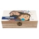 thumbnail image 1 of Efectos Secundarios Comunes Caja Organizadora de Madera Rústica - Caja Decorativa Multifuncional para Escritorio, Hogar, Oficina, Joyas y Manualidades, 1 of 6