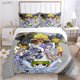 thumbnail image 1 of Cute Cartoon D-Digimon All Season Duvet Cover Kawaii Bedding Sets Soft Quilt Cover and Pillowcases for Single/Double/Queen/ Bed Sheets, 1 of 5