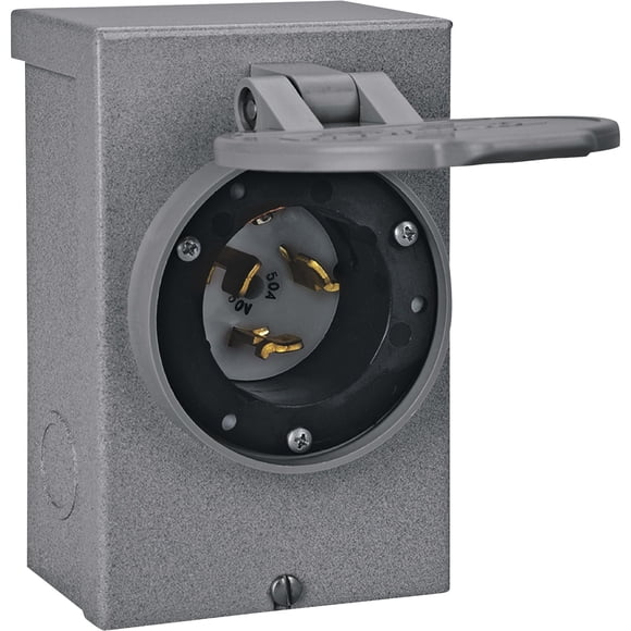 Caja de entrada de energía Reliance Controls PB50 50 A NEMA 3R gris