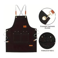 Genérico - Delantal Clásica Impermeable Perchera Restaurant