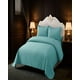 thumbnail image 3 of Quilt Cubrecama De Verano King Con Pompon Color Turquesa, 3 of 4