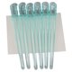 thumbnail image 2 of 10Pcs Peluquería Salon Seccionamiento Clips Abrazaderas Peinado Cabello Grip Cyan, 2 of 5