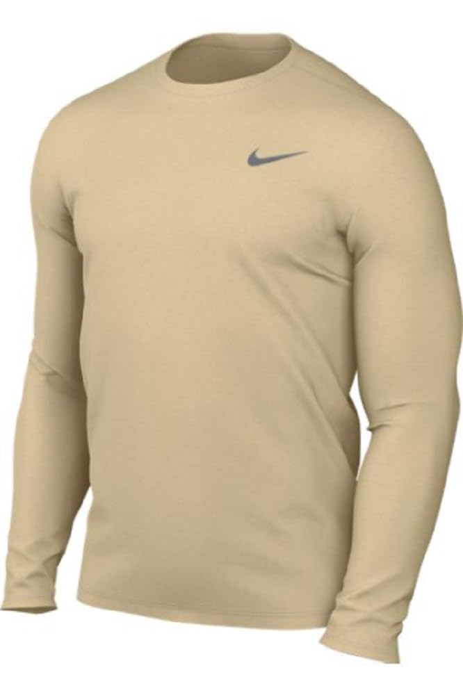 Camiseta Nike Team Legend De Manga Larga Dri-Fit Para Hombre, Color Dorado