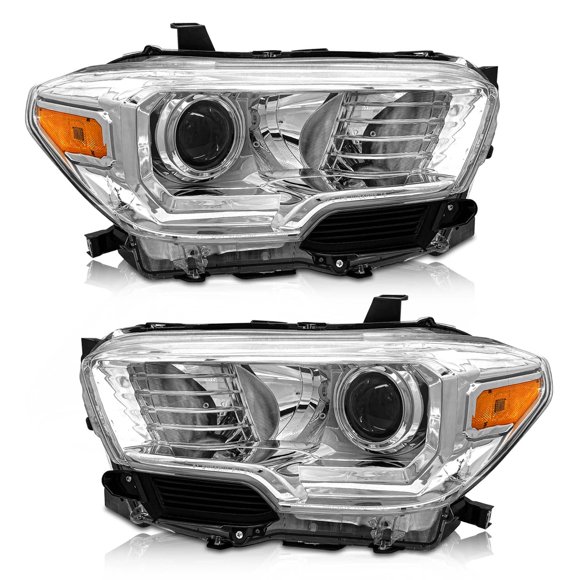Faros AXLAHA para Toyota Tacoma 2016‑2022, par cromado